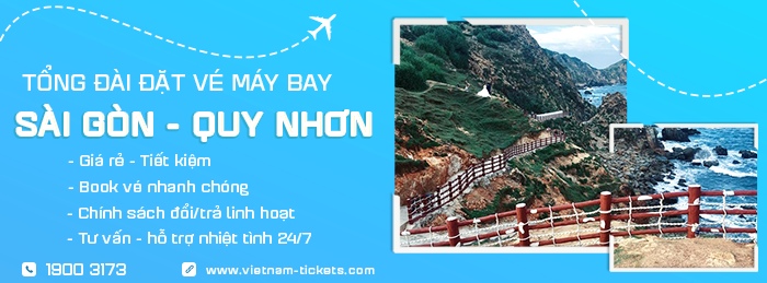 Giá vé máy bay Sài Gòn Quy Nhơn