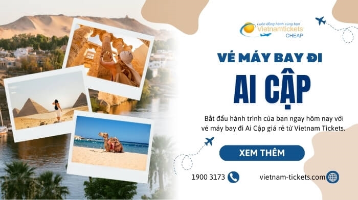 Vé máy bay đi Ai Cập