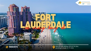 Tiết kiệm tối đa với vé máy bay đi Fort Lauderdale khuyến mãi