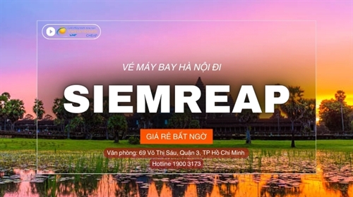 Vé máy bay Hà Nội Siêm Riệp giá rẻ: Khám phá Angkor Wat huyền bí