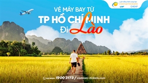 Vé máy bay từ TPHCM đi Lào giá rẻ chỉ từ 1.626.894 VND