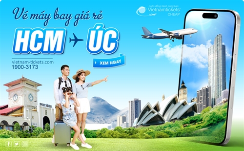 Giá vé máy bay từ TPHCM đi Sydney tốt nhất từ 81$ | Vietnam Tickets 
