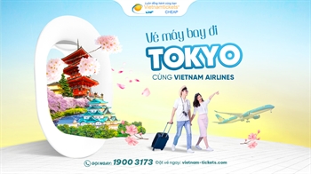 Vé máy bay đi Tokyo Vietnam Airline chỉ từ 150 USD | Nhận vé ngay