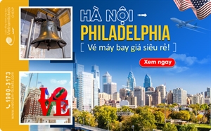 Vé máy bay từ Hà Nội đi Philadelphia GIÁ TỐT NHẤT | Vietnam Tickets