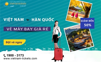 Giá vé máy bay Hàn Quốc siêu ưu đãi từ 499.000 ₫  | Lịch bay mới nhất 