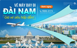 Vé máy bay đi Đài Nam (KHH) một chiều/khứ hồi rẻ nhất | Chỉ từ 49 USD 