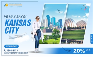 Vé máy bay đi Kansas City giá rẻ nhất chỉ từ 344 USD 