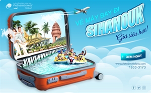 Vé máy bay đi Sihanouk giá rẻ chỉ từ 97 USD | Đặt vé ngay