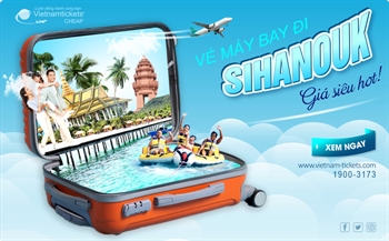 Vé máy bay đi Sihanouk giá rẻ chỉ từ 97 USD | Đặt vé ngay