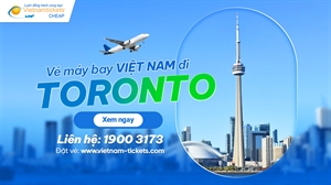 Vé máy bay đi Toronto (YYZ) SIÊU RẺ từ 407 USD | Vietnam Tickets