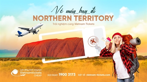 Vé máy bay đi Northern Territory giá rẻ chỉ từ 352 USD