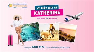 Vé máy bay đi Katherine giá rẻ chỉ từ 350 USD
