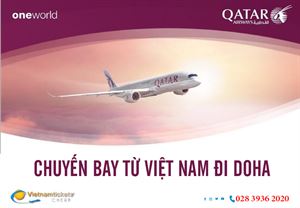 Chuyến bay từ Việt Nam đi Doha