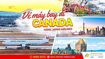 Vé Máy Bay đi Canada Hãng Japan Airlines | Trải Nghiệm Bay Phong Cách Nhật