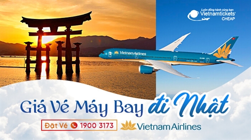 Giá Vé Máy Bay đi Nhật Vietnam Airlines chỉ từ 111 USD