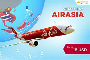 Vé máy bay AirAsia giá rẻ và lịch bay mới nhất