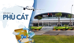 Sân bay quốc tế Phù Cát: Cánh cửa vào Bình Định tươi đẹp