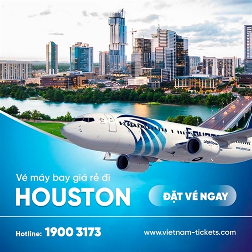 Đặt vé máy bay khuyến mãi đi Houston chỉ với 529 USD