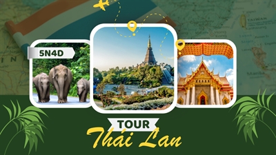 Du lịch Thái Lan: Tour 5 ngày 4 đêm khám phá Xứ Chùa Vàng