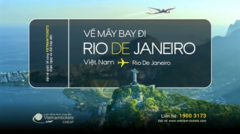 Bay đến Brazil với Vé Máy Bay đi Rio De Janeiro Siêu Ưu Đãi