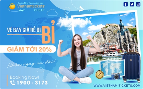 Vé Máy Bay đi Bỉ Giá Rẻ | Vietnam Tickets