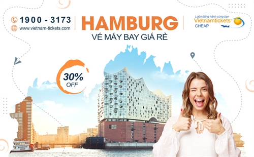 Vé Máy Bay đi Hamburg Giá Rẻ | Vietnam Tickets