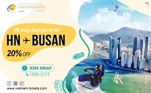 Vé Máy Bay Hà Nội Busan Giá Rẻ Nhất | Vietnam Tickets