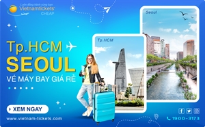 Đặt Ngay Vé Máy Bay Tp.Hồ Chí Minh Seoul Giá Rẻ Nhất | Vietnam Tickets