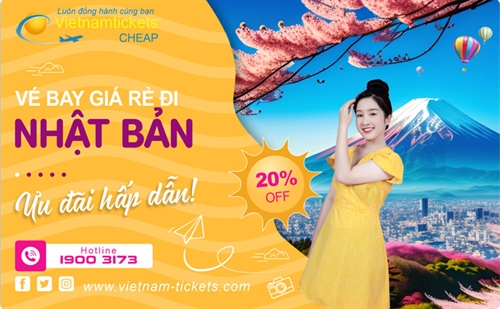 Giá Vé Máy Bay đi Nhật Rẻ Nhất | Vietnam Tickets