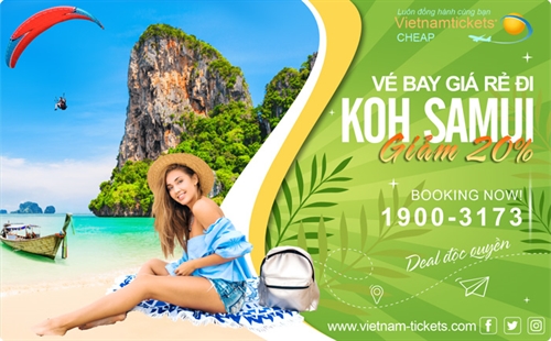 Vé Máy Bay đi Koh Samui Giá Rẻ | Vietnam Tickets