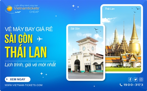 Vé Máy Bay Hồ Chí Minh đi Thái Lan Giá Rẻ | Vietnam Tickets