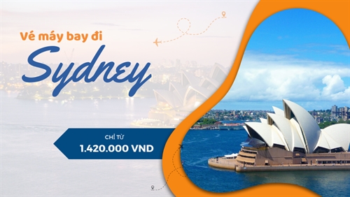 Vé máy bay đi Sydney giá rẻ - Lịch bay mới nhất