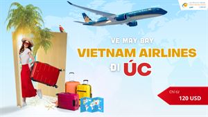 Vé máy bay Vietnam Airlines đi Úc giá rẻ