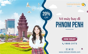 Viếng thăm Trái tim Vương quốc Campuchia bằng Vé Máy Bay đi Phnom Penh Giá Ưu Đãi | Vietnam Tickets