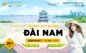 Vé máy bay đi Đài Nam thơ mộng với Giá Ưu Đãi Nhất chỉ từ 66 USD | Vietnam Tickets