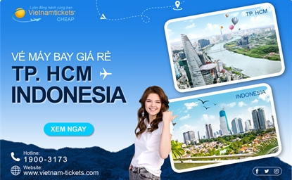 Đặt Vé Máy Bay Tp.Hồ Chí Minh đi Indonesia Giá Rẻ | Vietnam Tickets