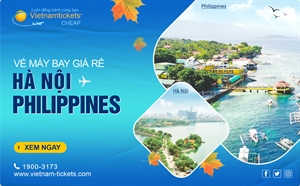 Book Vé máy bay Hà Nội đi Philippines Giá Cực Rẻ | Vietnam Tickets