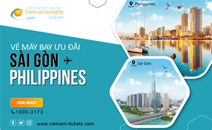 Chỉ từ 47 USD cho vé máy bay Tp.Hồ Chí Minh đi Philippines | Vietnam Tickets