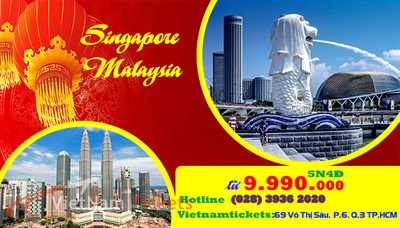 Tour Singapore - Malaysia - 5n4đ 2020