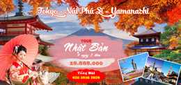 Tour Nhật Bản Mùa Hoa Anh Đào - 4n3d: Tokyo – Núi Phú Sĩ - Yamanashi