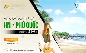 Giá vé máy bay Hà Nội Phú Quốc SIÊU RẺ: chỉ từ 899,000đ