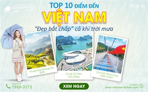 Mùa mưa nên đi du lịch ở đâu? Top 10 điểm đến VN 'đẹp bất chấp' cả khi trời mưa