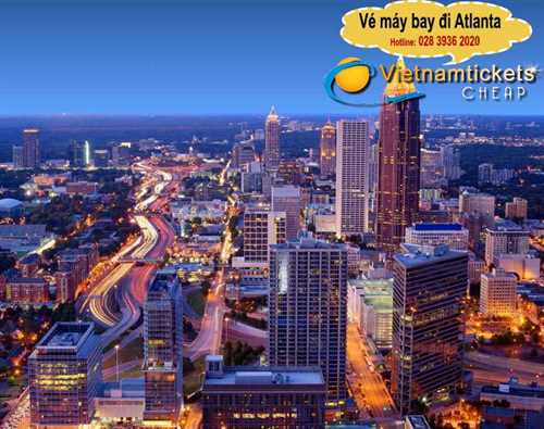 Khuyến mãi vé máy bay đi Atlanta