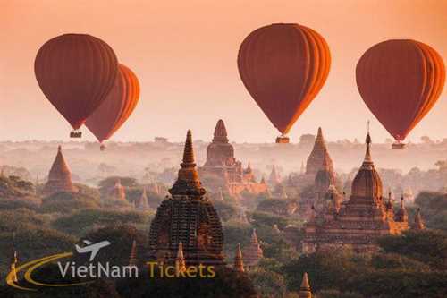 Vé máy bay đi Myanmar giá rẻ nhất