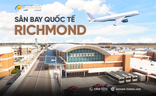 Sân bay quốc tế Richmond (RIC) - Virginia, Hoa Kỳ