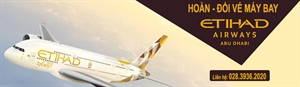 Dịch Vụ Hoàn - Đổi Vé Máy Bay Etihad Airways