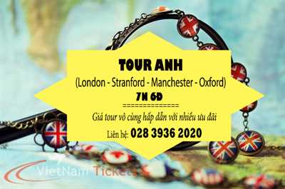 Tour Anh (london - Stranford - Manchester - Oxford) 7n6đ