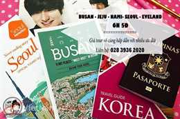 Busan - Jeju - Nami - Seoul - Eveland 6n 5đ