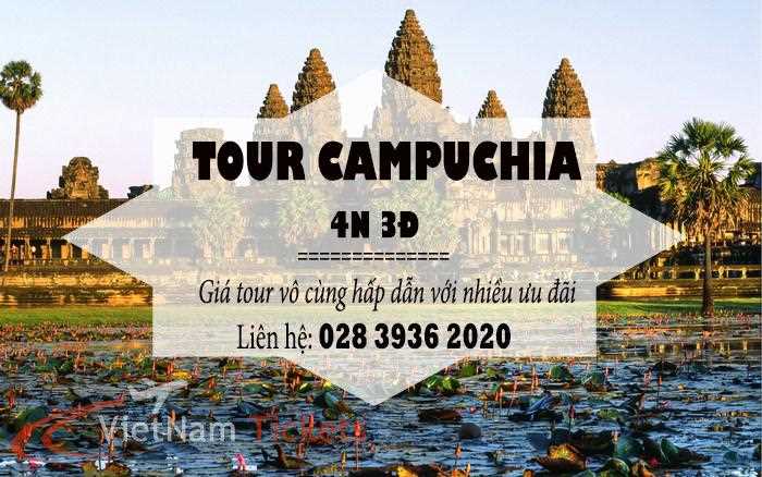 Tour Campuchia 4 ngày 3 đêm
