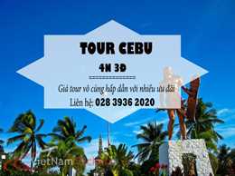 Tour Cebu – Philippines 4 ngày 3 đêm
